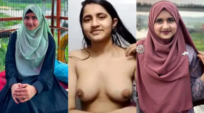 Cute Hijabi Teen College GF Showing On VC MMS Video