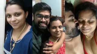 Mallu Young Couple Kissing & Blowjob MMS Video