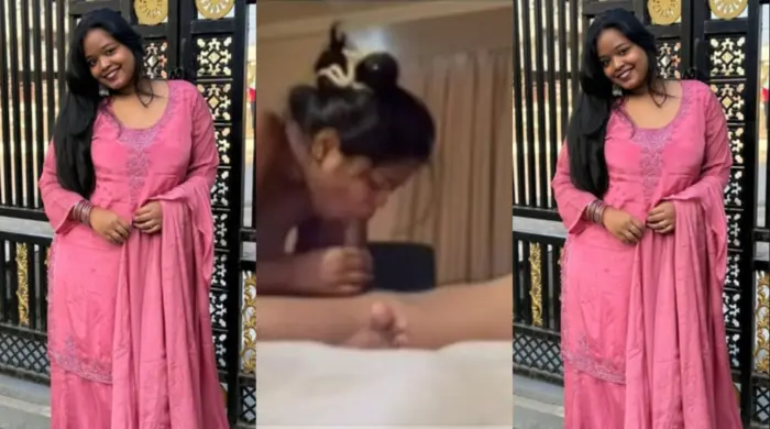 Tamil Sexy South Horny Babe Blowjob MMS Video