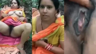 Village Aunty Affair Pussy Licked and Fucked Outdoor MMS Video